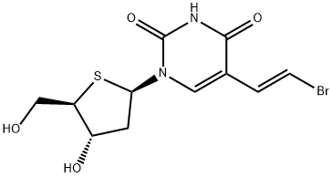 5-(2-bromovinyl)-2'-deoxy-4'-thiouridine