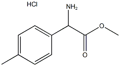 2-氨基-2-(4-甲基苯基)乙酸甲酯盐酸盐