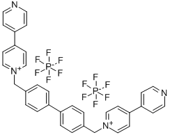 1,1'-[联苯-4,4'-二醇双(亚甲基)]双(4,4'-联吡啶)二(六氟磷酸盐)