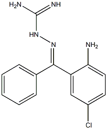 2-amino-5-chlorobenzophenoneamidinohydrazone