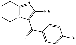 2-Amino-3(4-bromobenzoyl)-5,6,7,8-tetrahydroimidazo[1,2-a]pyridine