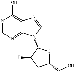 2'-fluoro-2',3'-dideoxyinosine