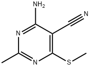 4-氨基-2-甲基-6-(甲基硫代)嘧啶-5-甲腈