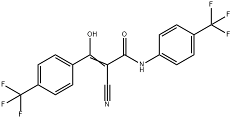 alpaha-cyano-beta-hydroxy-N-(4-(trifluoromethyl)phenyl)-3-(4-(trifluoromethyl)phenyl)propenamide