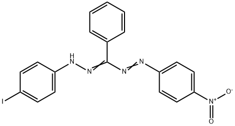 5-(P-IODOPHENYL)-1-(P-NITROPHENYL)-3-PHENYLFORMAZAN