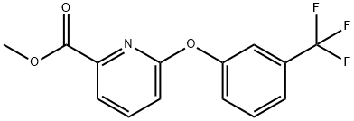 6-(3-(三氟甲基)苯氧基)吡啶甲酸甲酯