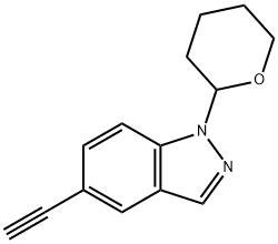 5-乙炔基-1-(四氢-2H-吡喃-2-基)-1H-吲唑