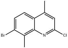 7-Bromo-2-chloro-4,8-dimethyl-1-azanaphthalene