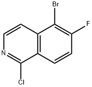 5-溴-1-氯-6-氟异喹啉