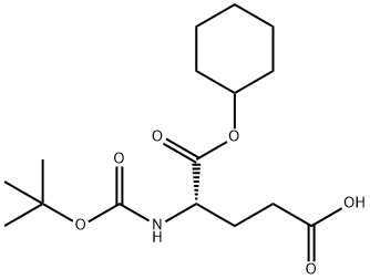 1-环己基氢N-[(1,1-二甲基乙氧基)羰基]-L-谷氨酸
