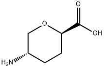 2H-Pyran-2-carboxylicacid,5-aminotetrahydro-,trans-(9CI)