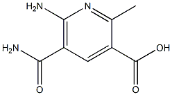 3-Pyridinecarboxylicacid,6-amino-5-(aminocarbonyl)-2-methyl-(9CI)