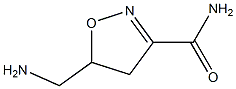 3-Isoxazolecarboxamide,5-(aminomethyl)-4,5-dihydro-(9CI)