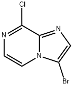 3-溴-8-氯咪唑并[1,2-A]吡嗪