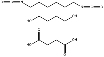 1,4-亚丁基琥珀酸与1,6-二异氰酸基己烷的聚合物