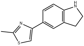 5-(2-METHYL-1,3-THIAZOL-4-YL)INDOLINE