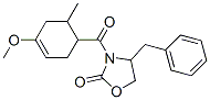 4-benzyl-3-((1-methoxy-5-methylcyclohexen-4-yl)carbonyl)-2-oxazolidinone