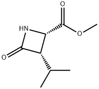 2-Azetidinecarboxylicacid,3-(1-methylethyl)-4-oxo-,methylester,cis-(9CI)