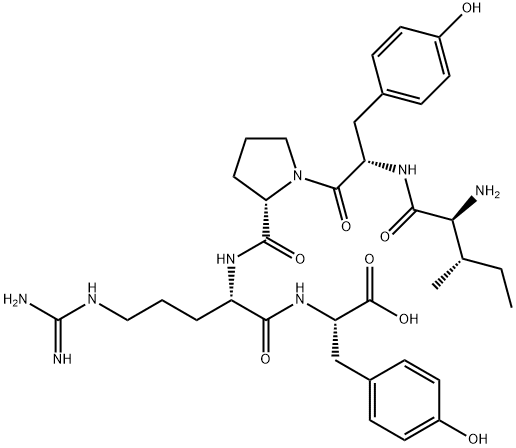 L-异亮氨酰-L-酪氨酰基-L-脯氨酰基-L-精氨酰基-L-酪氨酸