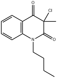 1-BUTYL-3-CHLORO-3-METHYL-1,2,3,4-TETRAHYDROQUINOLINE-2,4-DIONE