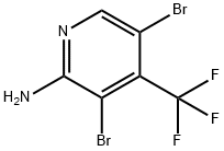 3,5-二溴-4-(三氟甲基)吡啶-2-胺