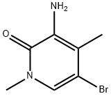 3-amino-5-bromo-1,4-dimethylpyridin-2(1H)-one