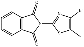 2-(4-溴-5-甲基噻唑-2-基)异吲哚啉-1,3-二酮