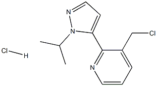 3-(氯甲基)-2-(1-异丙基-1H-吡唑-5-基)吡啶盐酸盐