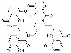 N,N',N'',N'''-tetra(1,2-dihydro-1-hydroxy-2-oxopyridine-6-carbonyl)-1,5,10,14-tetraazatetradecane