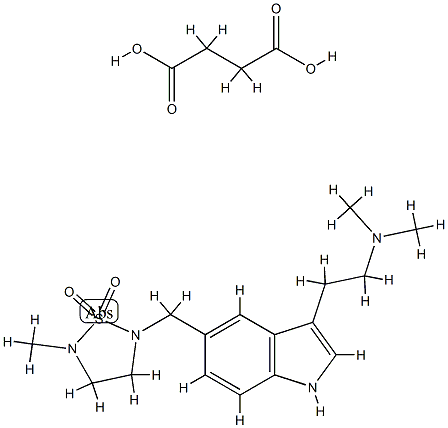 N,N-Dimethyl-5-[(5-methyl-1,1-dioxodo-1,2,5-thiadiazolidin-2-yl)methyl]-1H-indole-3-ethanaminesuccinate