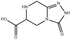 1,2,4-Triazolo[4,3-a]pyrazine-6-carboxylicacid,2,3,5,6,7,8-hexahydro-3-oxo-(9CI)