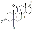 3,11,17-trioxoandrostane-5-carbonitrile