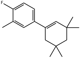 1-(4-氟-3-甲苯基)-3,3,5,5-四甲基环己烯