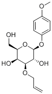 4-甲氧苯基-3-O-烯丙基-Β-D-吡喃半乳糖苷