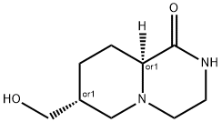 2H-Pyrido[1,2-a]pyrazin-1(6H)-one,hexahydro-7-(hydroxymethyl)-,cis-(9CI)