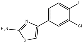 4-(3-氯-4-氟苯基)-1,3-噻唑-2-胺