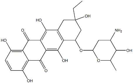 1-hydroxy-13-deoxocarminomycin