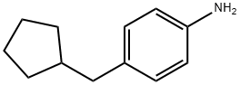 4-Cyclopentylmethyl-phenylamine