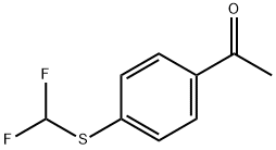 1-{4-[(二氟甲基)硫烷基]苯基}乙-1-酮