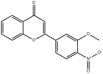 2-(3-甲氧基-4-硝基苯基)-4H-苯并吡喃-4-酮