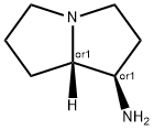 1H-Pyrrolizin-1-amine,hexahydro-,(1R,7aS)-rel-(9CI)