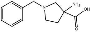 1-苄基-3-氨基吡咯烷-3-甲酸