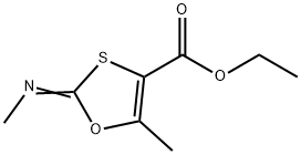 1,3-Oxathiole-4-carboxylicacid,5-methyl-2-(methylimino)-,ethylester(9CI)