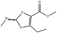 1,3-Oxathiole-4-carboxylicacid,5-ethyl-2-(methylimino)-,methylester(9CI)