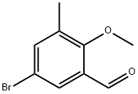 5-Bromo-2-methoxy-3-methylbenzaldehyde