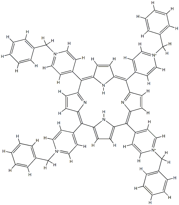 meso-tetrakis(1-benzylpyridinium-4-yl)porphyrin