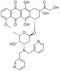 N,N-bis(3-pyridylmethyl)adriamycin