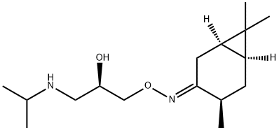 4-(2-hydroxy-3-(N-isopropylamino)propoxyimino)carane