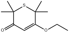 2H-Thiopyran-3(6H)-one,5-ethoxy-2,2,6,6-tetramethyl-(9CI)