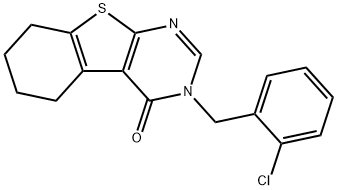 3-(2-chlorobenzyl)-5,6,7,8-tetrahydro[1]benzothieno[2,3-d]pyrimidin-4(3H)-one